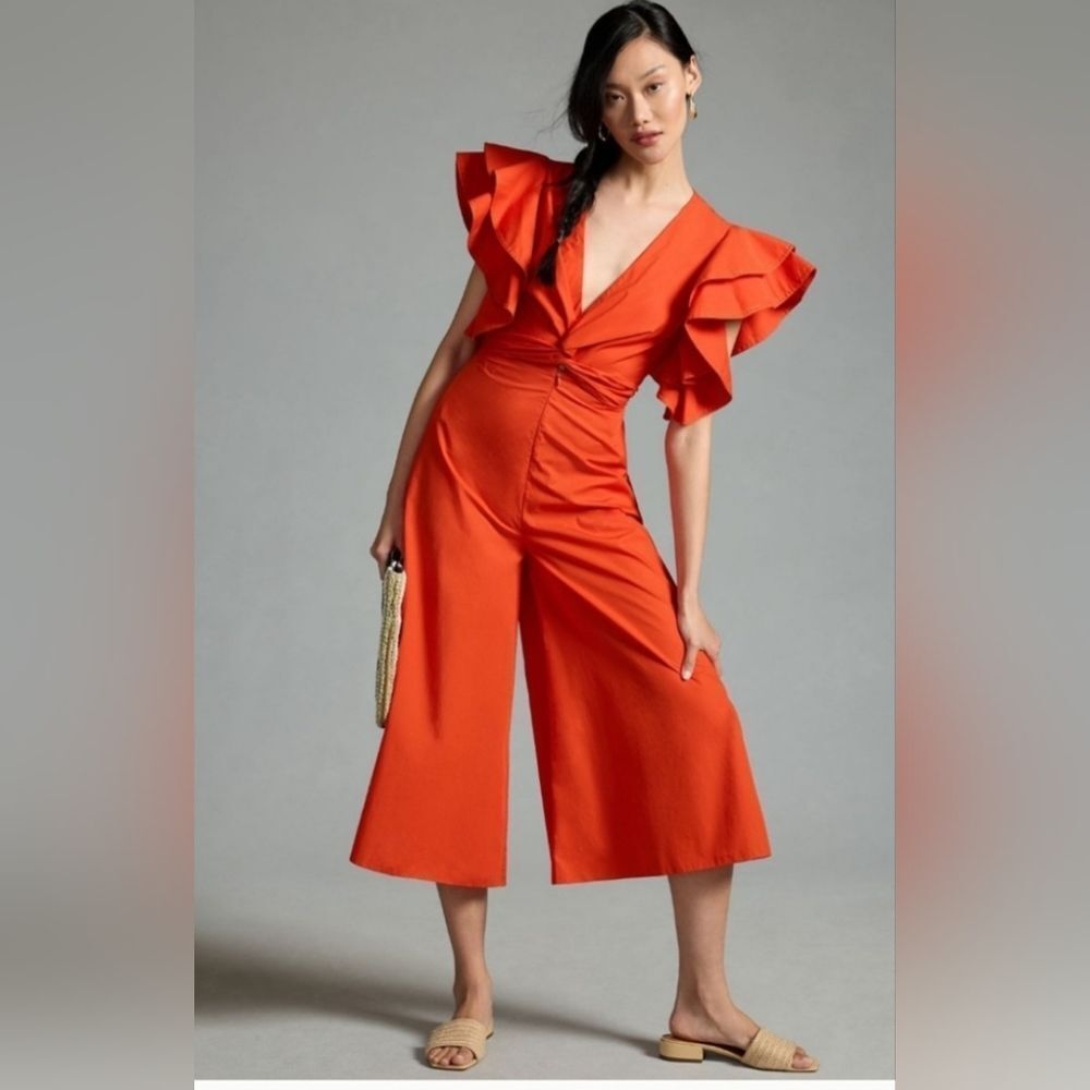 NWT Anthropologie Zunilda Gutierrez Narciso Jumpsuit size XS